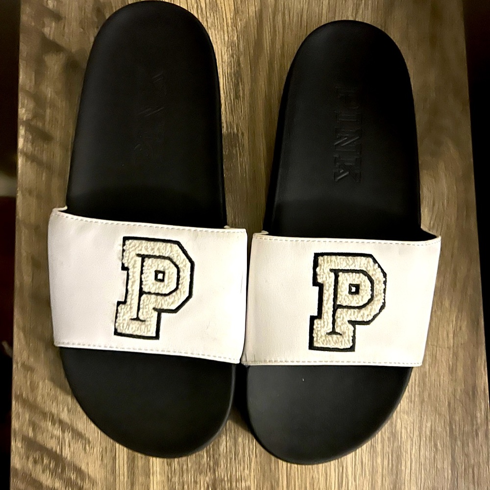 Pink Sherpa P Logo Slides